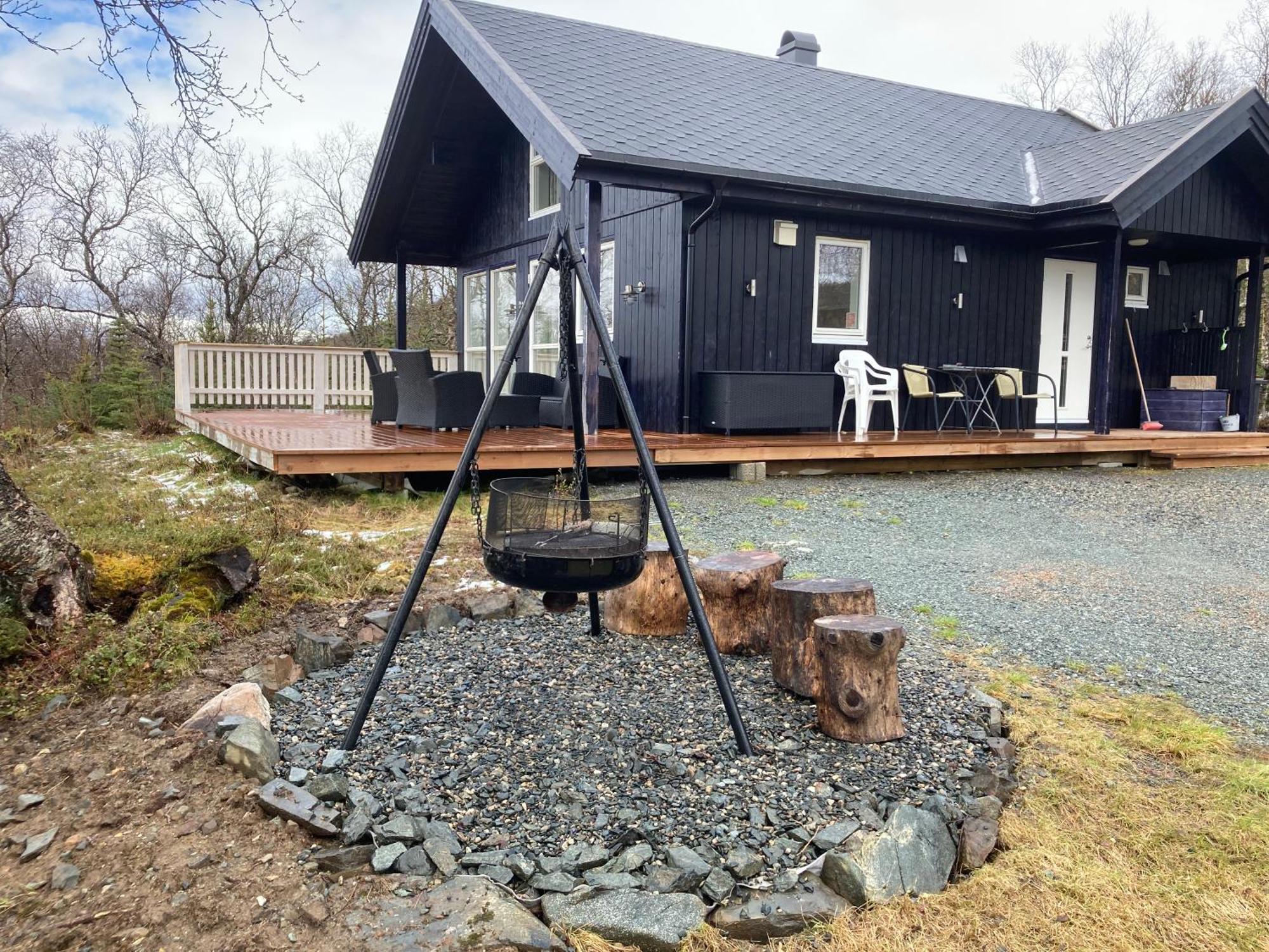 Villa Karistua Hansnes Esterno foto